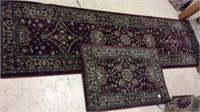 Pair of Contemp. Rugs Including Sm. Rug