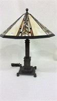 Contemp. Stained Glass Shade Table