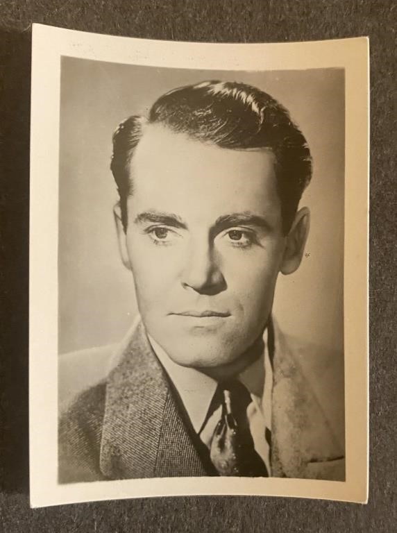 HENRY FONDA: Antique Tobacco Card (1951)