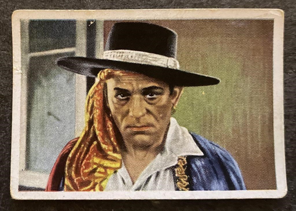 LON CHANEY: Antique Tobacco Card (1928)