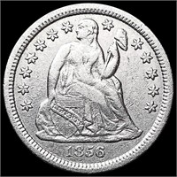 1856-O Seated Liberty Dime NEARLY UNCIRCULATED