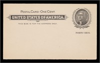 Puerto Rico Stamps Mint UX1 Postal Card CV $165