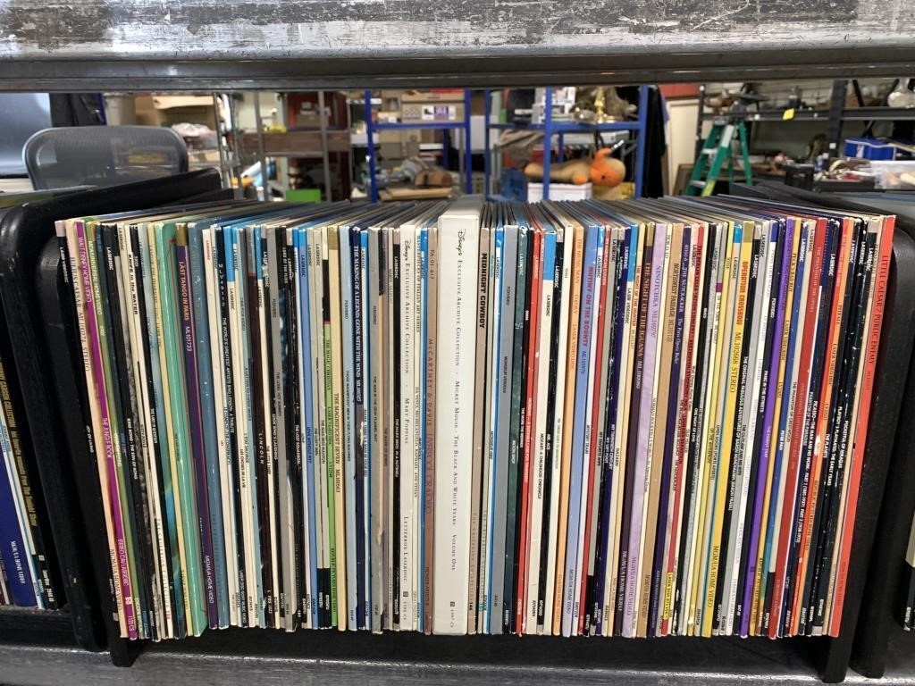 Massive laser disc collection