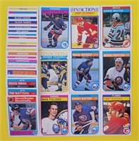 1982-83 O-Pee-Chee Hockey Lot - Lot of 50