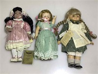 Vintage collectible dolls. Some foreign, seymour