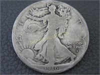 Walking Liberty 1916-D Silver Half Dollar