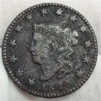 1822 Large Cent w/ Corrosion