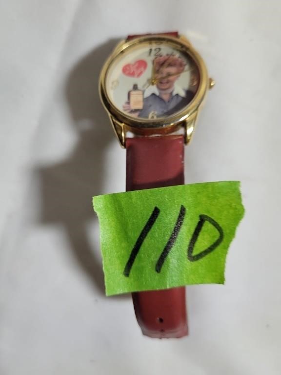 I Love Lucy watch Battery