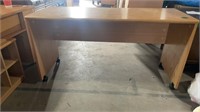 Desk on Wheels 51 x 20 x 27