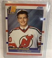 Martin Brodeur rookie card