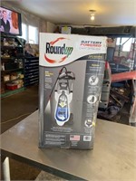 Round Up battery powered cart sprayer