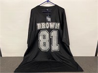 NWT 81 Brown Jersey (Black) (4XL)