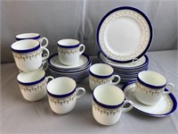 30 Pcs  Royal Worcester Regency Cups, Saucer & Pla