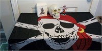 Pirate Flag, Skull, Hallmark Ornament, & Captain