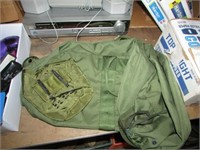 MILITARY DUFFLE BAG & CANTEEN COVER
