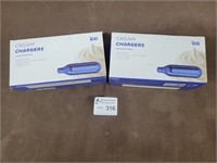 2 Big box ICO Cream Chargers C02