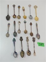 15 Collector Spoons & 1 Fork