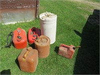 2-Boat Tanks & gas Cans