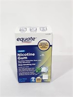 New Equate nicotine gum 6/2018