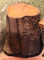 wdn tree stump on wheels 27" high