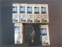 Bulbs 60w (7) (NEW) In Box