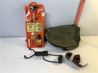 Ammo Pouch, Hopp's Rifle Cleaning Kit & Misc
