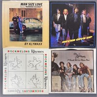 Rockmelons, Blvd, Rubinoos, & Klymaxx Vinyl 45s