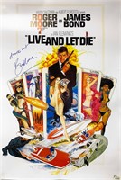 Autograph 007 Live and Let Die Poster