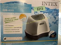Intex saltwater system QS400 USED