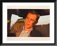 Syriana Matt Damon Signed Movie Photo