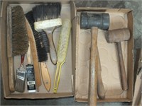 RUBBER MALLETS, BRUSHES