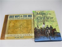 Lot (2) Civil War Coffee Table Books