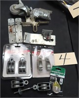 Pulleys, Hardware, Latches, Hinges