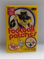 Rare 1974 Cloth Football Patches Pack