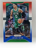 2019 Panini Prizm Red White Blue Jayson Tatum 39