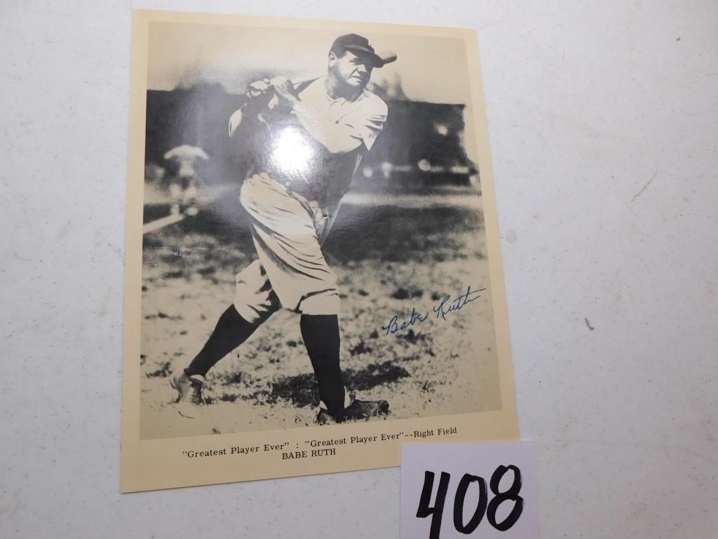 BABE RUTH PICTURE