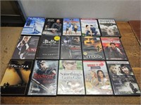 15 DVD's