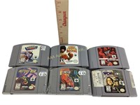 Nintendo 64 games:  Wayne Gretzky’s 3D Hockey 98,