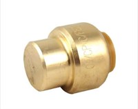 3/8in Push Brass End Stop