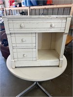 Vtg Painted Furniture 30"x16"28"