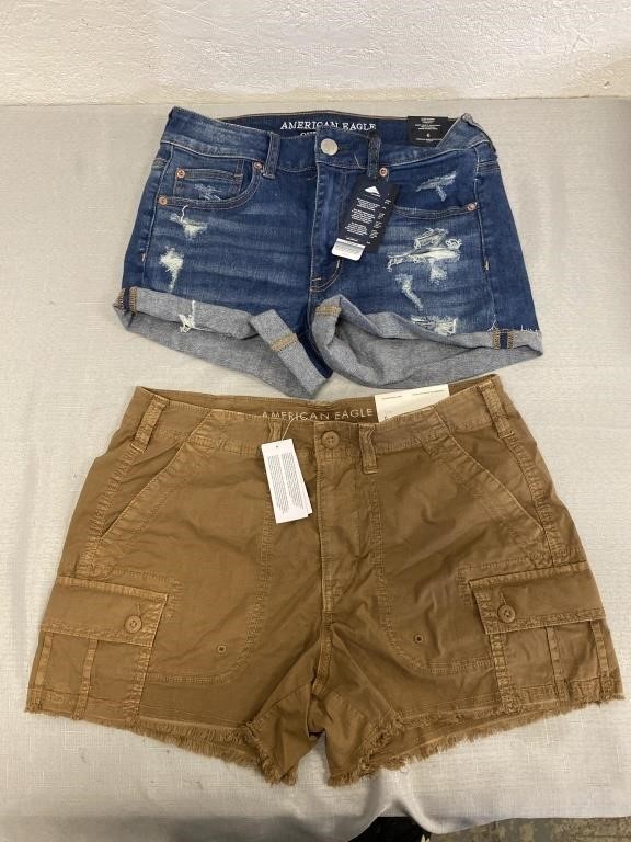 2 American Eagle Women's Shorts Size 6 NWT