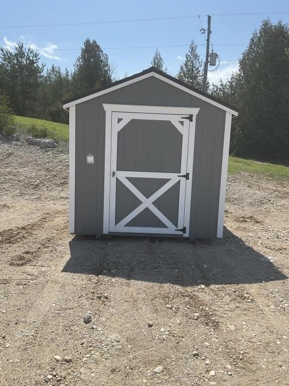 8' x 10' Shed