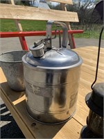 STAINLESS STEEL FUEL CAN / OIL