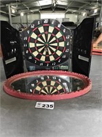 DART BOARD AND MIRROR