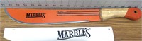 Marbles scouting Machete