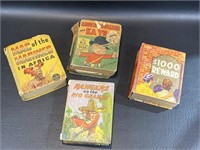 4 Vintage Big Little Books Mac of the Marines,