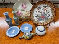 Lot of Wedgewood and Asian pieces