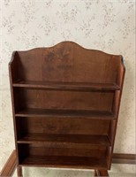 Over 2 foot tall wall shelf - nice antique