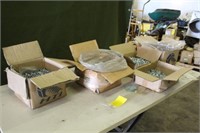 (5) Boxes of Williams 1/4"-20x1-1/4" Screws