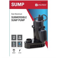 $139  Utilitech Aluminum Submersible Sump Pump